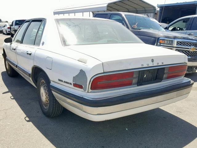 1G4CW52L4RH630176 - 1994 BUICK PARK AVENU WHITE photo 3