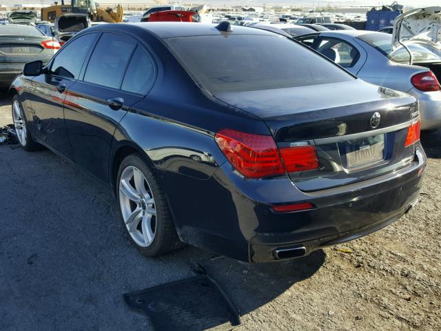 WBAKA8C58ACY35899 - 2010 BMW 750 I BLUE photo 3