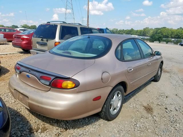 1FALP52UXVA300738 - 1997 FORD TAURUS GL BROWN photo 4