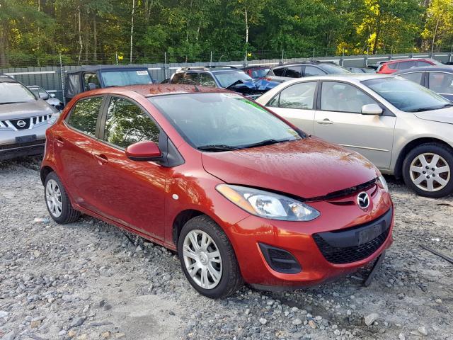 JM1DE1KZ0E0172993 - 2014 MAZDA MAZDA2 SPO RED photo 1