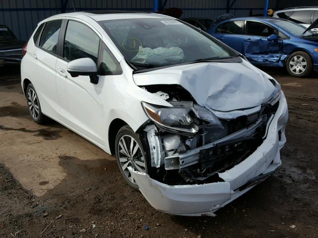 3HGGK5H85JM721544 - 2018 HONDA FIT EX WHITE photo 1