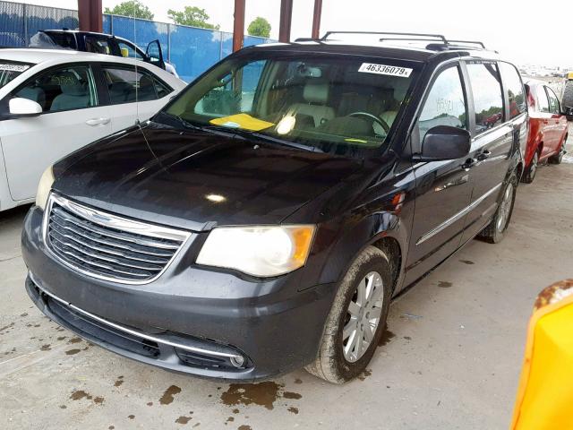 2C4RC1BGXCR245400 - 2012 CHRYSLER TOWN & COU GRAY photo 2