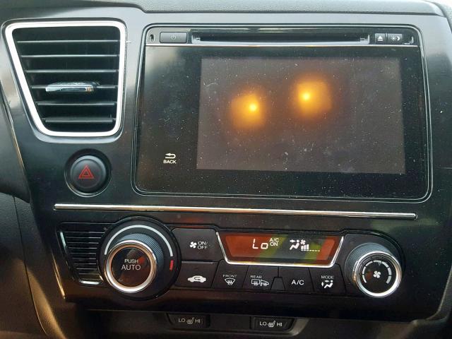 19XFB2F99FE219142 - 2015 HONDA CIVIC EXL 灰色 照片 9