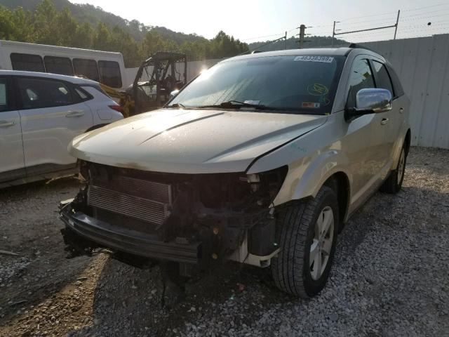 3D4PH1FG0BT565424 - 2011 DODGE JOURNEY MA GOLD photo 2