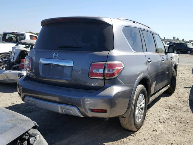 JN8AY2NC7H9506853 - 2017 NISSAN ARMADA SV GRAY photo 4