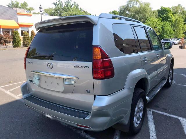 JTJBT20X730017288 - 2003 LEXUS GX 470 SILVER photo 3