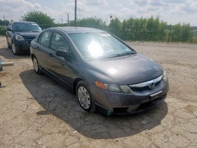 2HGFA15299H002167 - 2009 HONDA CIVIC DX GRAY photo 1