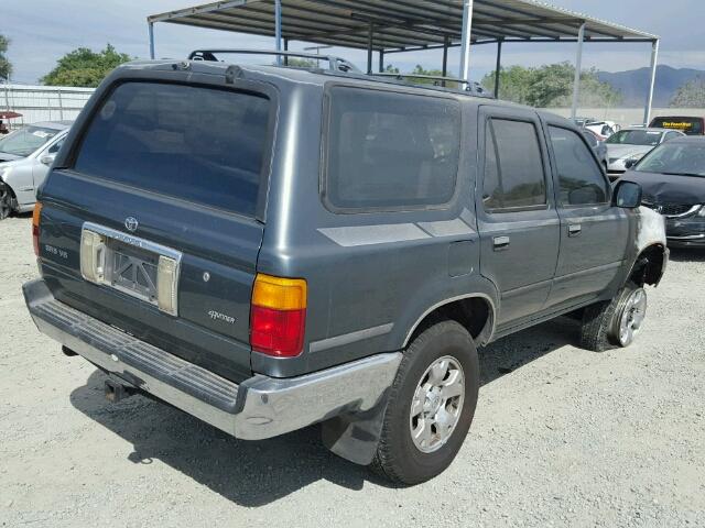 JT3VN29V6P0014078 - 1993 TOYOTA 4RUNNER VN BLUE photo 4