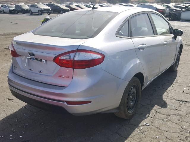 3FADP4AJ1JM120325 - 2018 FORD FIESTA S SILVER photo 4