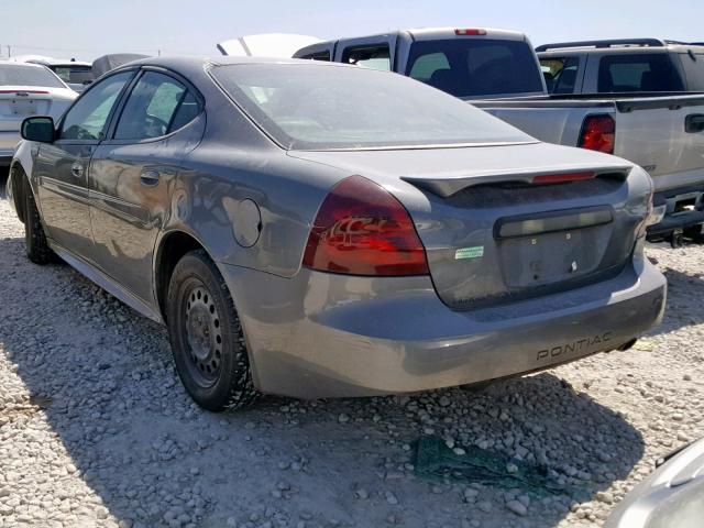 2G2WP552671208402 - 2007 PONTIAC GRAND PRIX GRAY photo 3