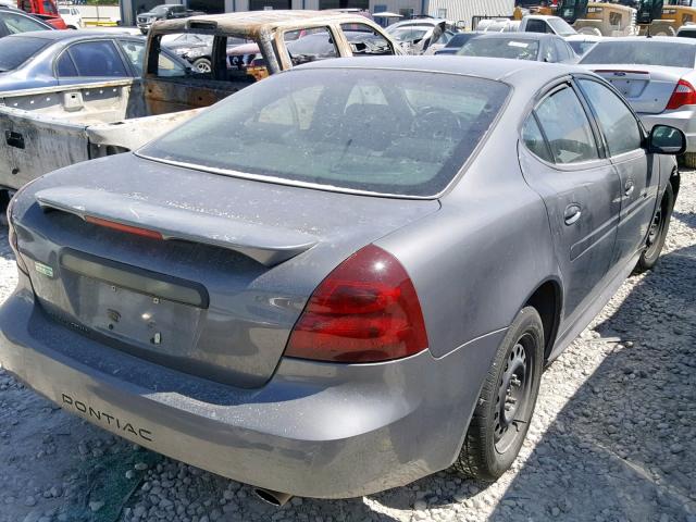2G2WP552671208402 - 2007 PONTIAC GRAND PRIX GRAY photo 4