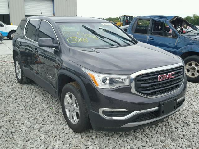 1GKKNKLA6JZ137603 - 2018 GMC ACADIA SLE BLACK photo 1