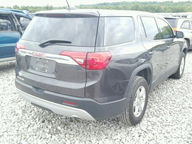 1GKKNKLA6JZ137603 - 2018 GMC ACADIA SLE BLACK photo 4