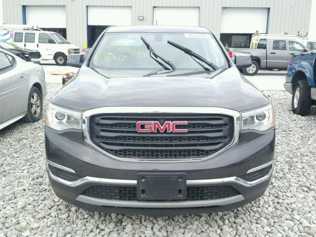 1GKKNKLA6JZ137603 - 2018 GMC ACADIA SLE BLACK photo 9