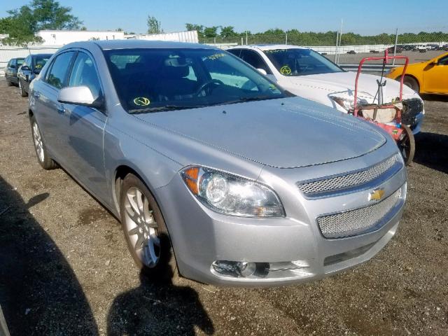 1G1ZE5E18BF189206 - 2011 CHEVROLET MALIBU LTZ ვერცხლისფერი ფოტო 1