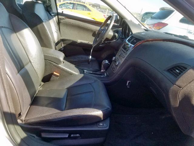 1G1ZE5E18BF189206 - 2011 CHEVROLET MALIBU LTZ ვერცხლისფერი ფოტო 5