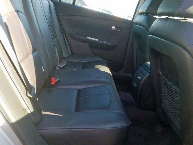 1G1ZE5E18BF189206 - 2011 CHEVROLET MALIBU LTZ ვერცხლისფერი ფოტო 6