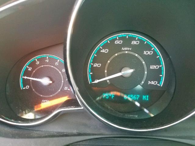 1G1ZE5E18BF189206 - 2011 CHEVROLET MALIBU LTZ ვერცხლისფერი ფოტო 8