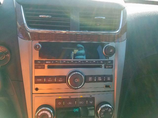 1G1ZE5E18BF189206 - 2011 CHEVROLET MALIBU LTZ ვერცხლისფერი ფოტო 9