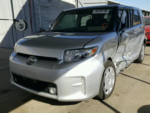JTLZE4FE0EJ056576 - 2014 TOYOTA SCION XB 银色 照片 2