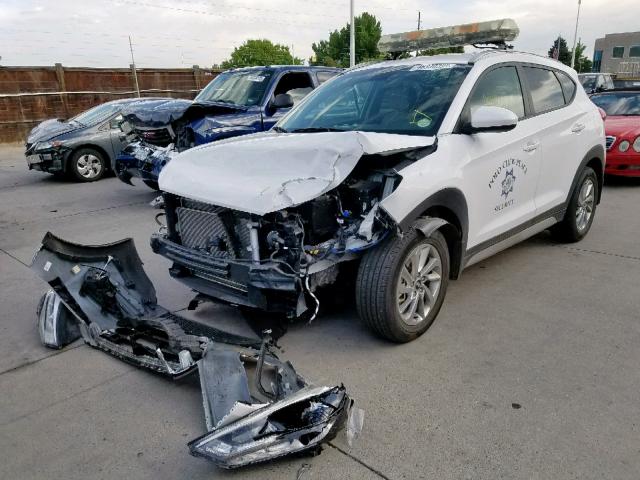 KM8J3CA44HU589682 - 2017 HYUNDAI TUCSON LIM WHITE photo 2