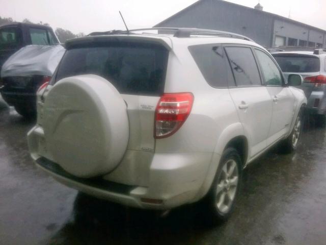 2T3DF4DV6AW064974 - 2010 TOYOTA RAV4 LIMIT WHITE photo 4