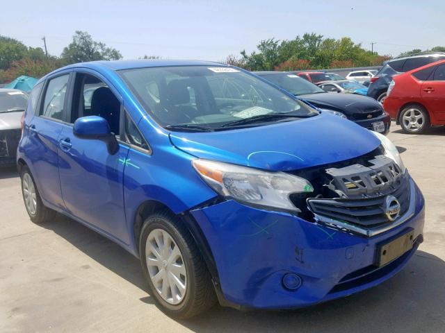 3N1CE2CP3EL378166 - 2014 NISSAN VERSA NOTE BLUE photo 1