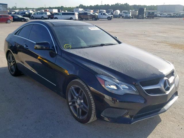 WDDKJ5KB5EF251303 - 2014 MERCEDES-BENZ E 350 BLACK photo 1