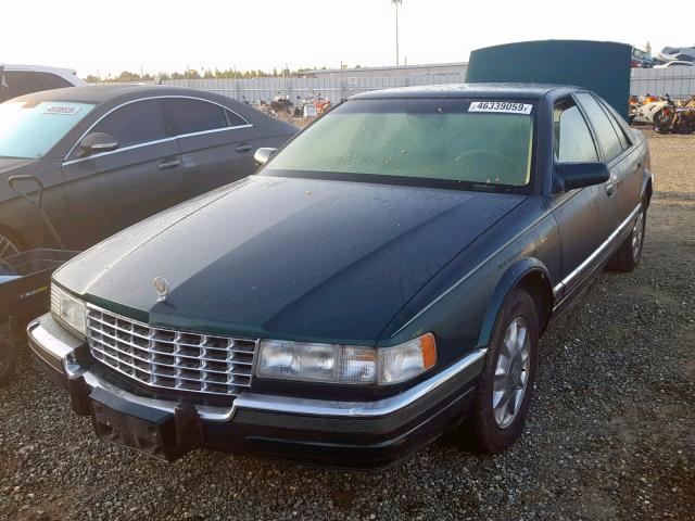 1G6KS52Y1VU816642 - 1997 CADILLAC SEVILLE SL GREEN photo 2