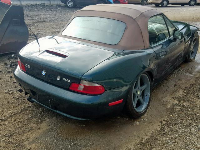 WBACH934XYLF91618 - 2000 BMW Z3 2.3 GREEN photo 4