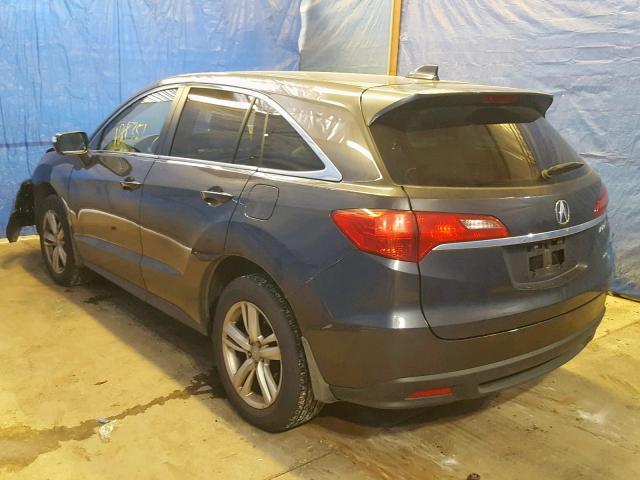 5J8TB4H52DL006046 - 2013 ACURA RDX TECHNO GRAY photo 3