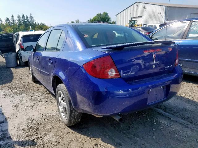 1G2AJ55FX67821820 - 2006 PONTIAC PURSUIT BLUE photo 3