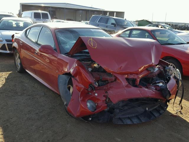 2G2WP552081144939 - 2008 PONTIAC GRAND PRIX RED photo 1