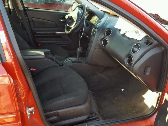 2G2WP552081144939 - 2008 PONTIAC GRAND PRIX RED photo 5