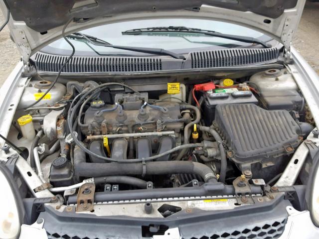 1B3ES56C65D121633 - 2005 DODGE NEON SXT SILVER photo 7