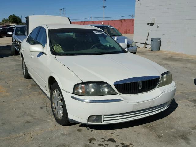 1LNHM86S25Y605298 - 2005 LINCOLN LS WHITE photo 1