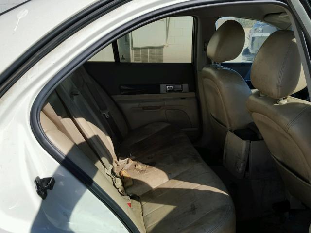 1LNHM86S25Y605298 - 2005 LINCOLN LS WHITE photo 6