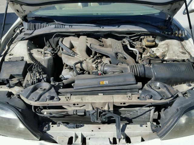 1LNHM86S25Y605298 - 2005 LINCOLN LS WHITE photo 7