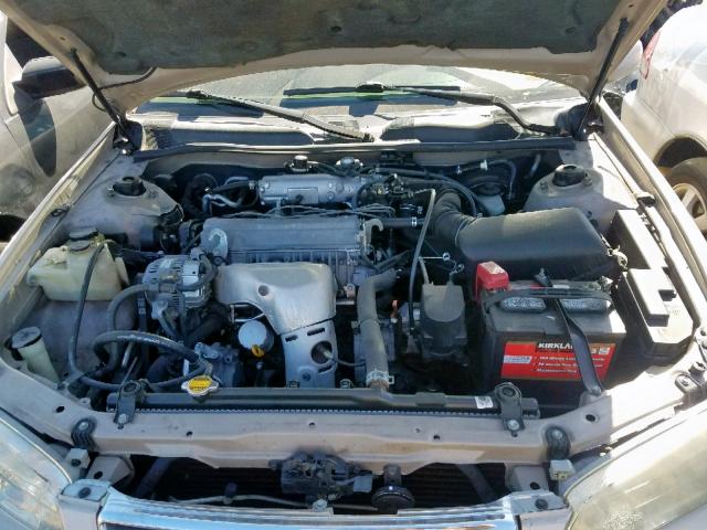 4T1BG22K51U086457 - 2001 TOYOTA CAMRY CE TAN photo 7