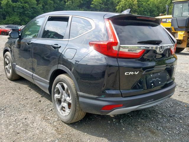 2HKRW2H87HH670185 - 2017 HONDA CR-V EXL BLACK photo 3