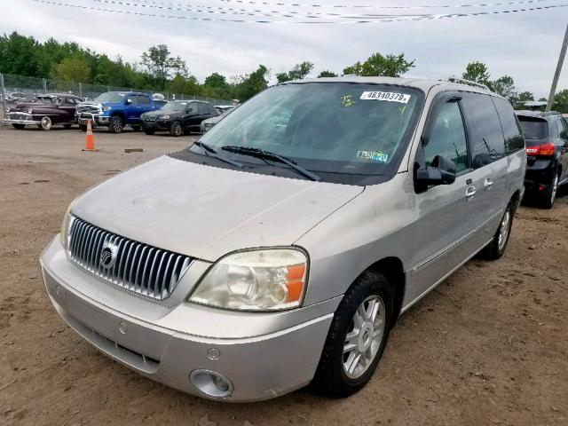 2MRDA22256BJ03377 - 2006 MERCURY MONTEREY L TAN photo 2