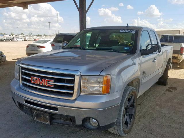 1GTR1VE09CZ194473 - 2012 GMC SIERRA C15 GRAY photo 2