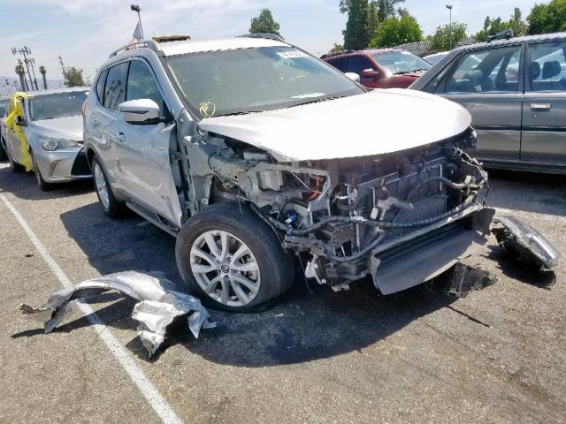 5N1ET2MT0HC813678 - 2017 NISSAN ROGUE SV H SILVER photo 1