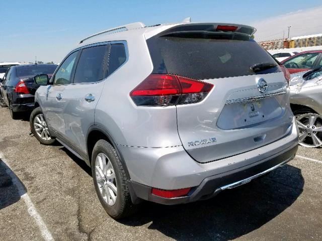 5N1ET2MT0HC813678 - 2017 NISSAN ROGUE SV H SILVER photo 3