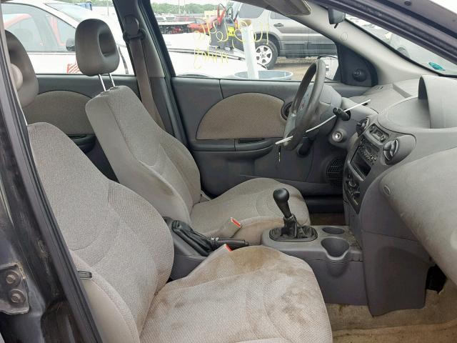 1G8AF52F74Z203979 - 2004 SATURN ION LEVEL SILVER photo 5