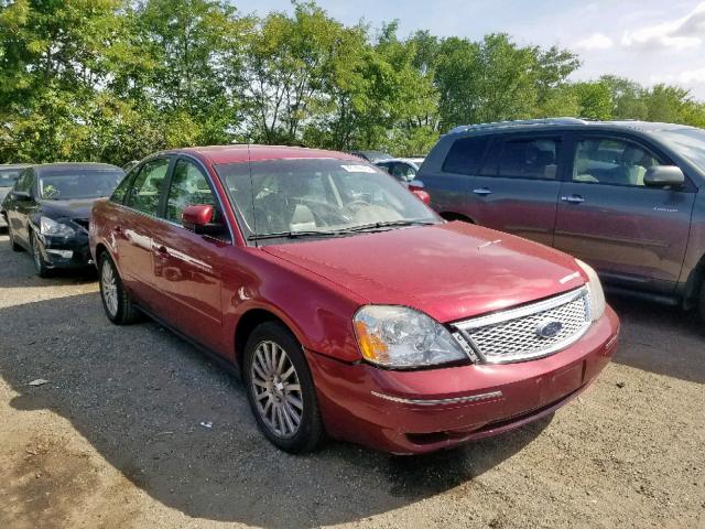 1MEFM42126G600464 - 2006 MERCURY MONTEGO PR RED photo 1