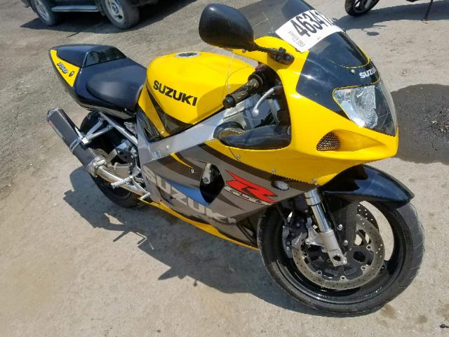 JS1GR7HA432103533 - 2003 SUZUKI GSX-R750 YELLOW photo 1