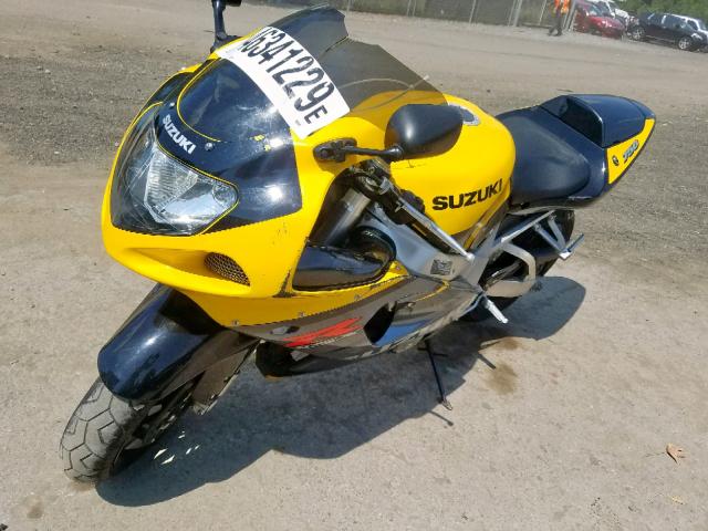 JS1GR7HA432103533 - 2003 SUZUKI GSX-R750 YELLOW photo 2