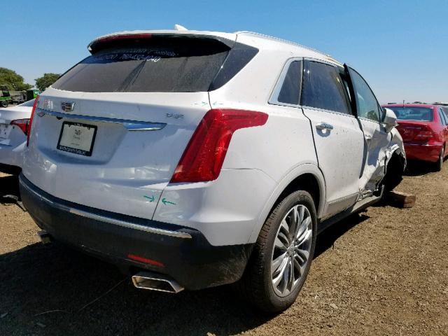 1GYKNCRS5KZ102242 - 2019 CADILLAC XT5 LUXURY WHITE photo 4