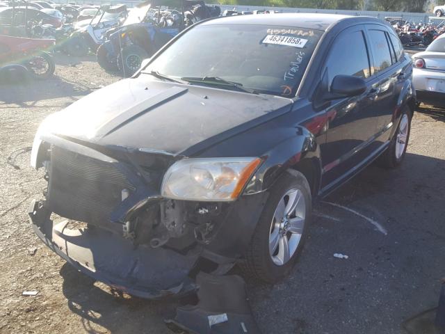 1B3CB4HA8AD570108 - 2010 DODGE CALIBER SX BLACK photo 2